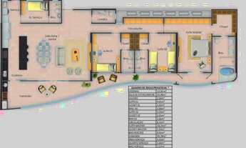 Imagem 4: Apartamento com 3 dormitórios à venda, 164 m² por R$ 1.504.091,72 - Guararapes - Fortaleza