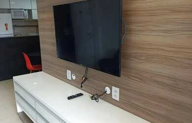 Imagem 7: Alugo apt c/ dois quartos - todo mobiliado - Ponta do Farol - duas vagas-vista lateral p