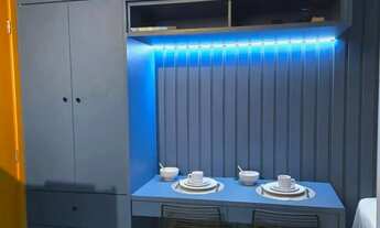 Imagem 7: Studio Distribuído Em 22M² E 1 Vaga De Garagem No Costa Azul. M48KHF