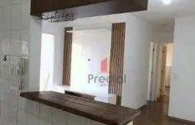 Imagem 4: Apartamento com 2 dormitórios para alugar, 53 m² por R$ 3.711,66/mês - Campestre - Santo A