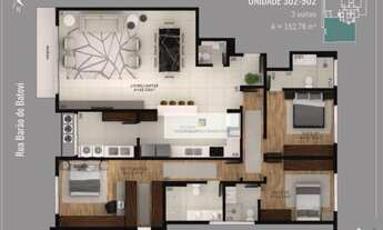 Imagem 3: Apartamento com 3 dormitórios à venda, 152 m² por R$ 1.796.000,00 - Centro - Florianópolis