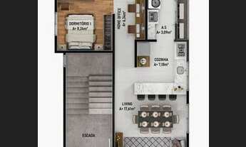 Imagem 4: Apartamento para venda tem 94 metros quadrados com 3 quartos em Itacolomi - Balneário Piça
