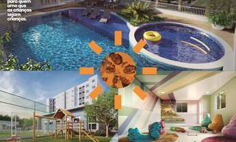 Imagem 7: Apartamento para venda possui 45 metros quadrados com 2 quartos