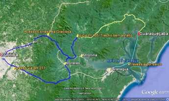 Imagem 3: ÁREA DE MATA ATLÂNTICA - GUARAQUEÇABA/PR - 215 alqueires (520 hectares