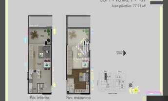 Imagem 4: Loft com 1 Suíte no Bairro Estreito em Florianópolis