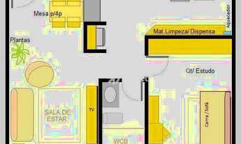 Imagem 2: Apartamento com 1 dormitório à venda, 59 m² por R$ 267.000,00 - Santana - Recife/PE