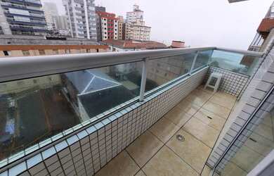 Imagem 3: Apartamento com 2 quartos e vista mar na Ocian - Praia Grande - SP