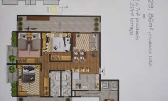 Imagem 6: Apartamento para venda com 129 metros quadrados com 3 quartos em Centro - Pinhais - PR