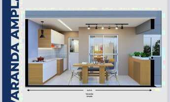 Imagem 5: Lançamento na Zona Sul: "melhor custo-benefício da região"- 61m2 com varanda. A