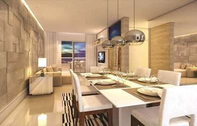 Imagem 7: Apartamento com 3 dormitórios à venda, 106 m² por R$ 588.000,00 - Vila Caiçara - Praia Gra