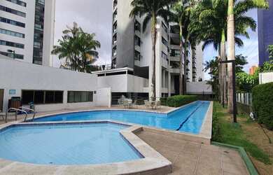 Imagem 7: Apartamento de 220 m2, com 4 suítes, andar alto, lazer completo na Jaqueira