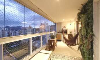 Imagem 2: Lindo apartamento, 13 andar, 122 m2, 3 quartos, 2 vagas garagem, mobiliado. Agronômica