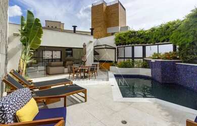 Imagem 5: HIFGIENOPOLIS COBERTURA UNICA - SEMI NOVA