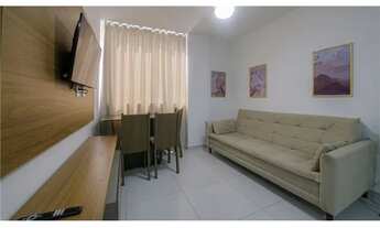 Imagem 2: Flat mobiliado para locação por temporada 1 quarto suite 37m² no Bairro Cabo Branco - PB