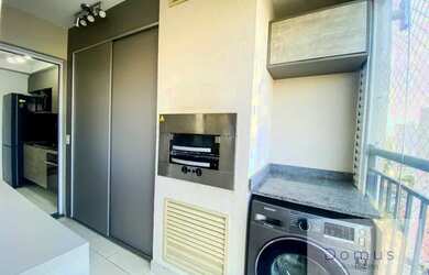 Imagem 5: Apartamento mobiliado para locação com varanda gourmet