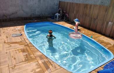 Imagem: Vendo casa 3qts com piscina e churrasqueira