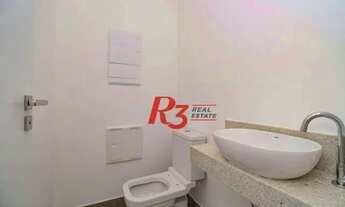 Imagem 3: Apartamento com 1 dormitório para alugar, 54 m² por R$ 4.800,00/mês - Boqueirão - Santos/S