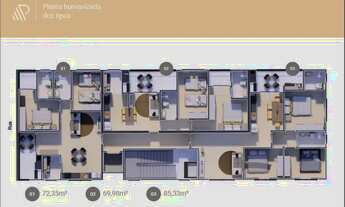 Imagem 7: Apartamento (Padrão), com 3 quartos e 2 banheiros à Venda, 85 m² em Itajubá/MG