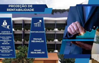 Imagem 4: Imóvel para venda com 22 metros quadrados com 1 quarto em Porto de Galinhas - Ipojuca - PE