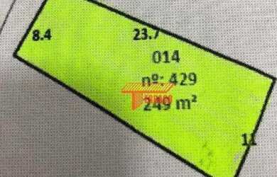 Imagem: Terreno à venda, 249 m² - Vila Guiomar