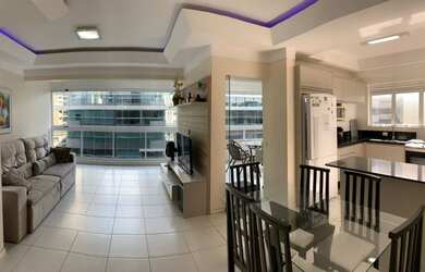 Imagem 3: 03 Suites, 02 Vagas, Sacada com Churrasqueira, Rua reta ao Mar! Face norte!