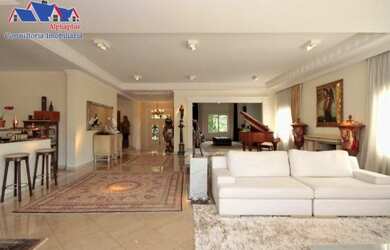 Imagem 3: Luxuosa mansão em Alphaville Residencial 8 - 780 m2, 6 suítes, vista magnífica!