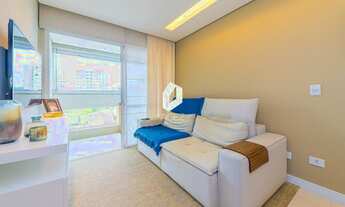 Imagem 6: Apartamento 2 quartos com suíte, sacada com churrasqueira, totalmente mobiliado e projetad