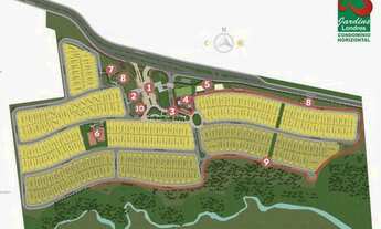 Imagem 2: Condomínio Horizontal Jardins Londres. Lote a venda com 602 m² em Goiânia - GO