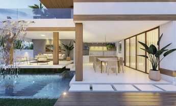 Imagem 3: Alto Padrão em Guarajuba - Casa 6 Suítes - Frente Lago - 430 m² - Oportunidade