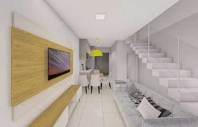 Imagem 3: Casa com 2 quartos e 2 banheiros localizada no bairro Liberdade, Santa Luzia