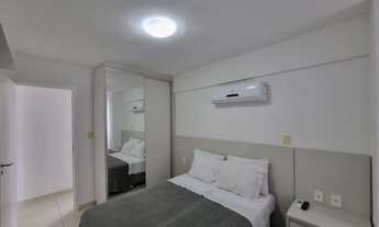 Imagem 5: Atlântico Porto - Pituba - Mobiliado - 1 quarto - Nascente - Vista mar - 45m²