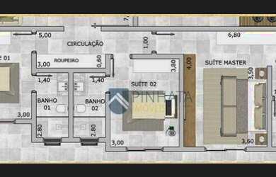 Imagem 6: Casa à venda, 250 m² por R$ 2.699.000,00 - Condomínio Campo de Toscana - Vinhedo/SP