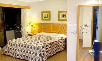 Imagem: Flat tipo Studio mobiliado com serviços