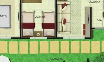 Imagem 5: 2 quartos com lazer completo