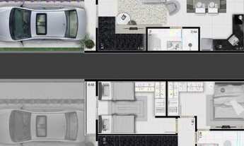 Imagem 6: Casa de condomínio para venda tem 70 metros quadrados com 2 quartos