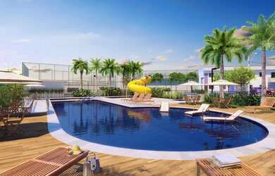 Imagem 3: Casa de condomínio com 90 m² com 3 quartos, sendo 1 suítes e 2 vagas de garagem