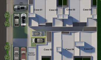 Imagem 7: Ótimas casas com 2 Quartos e 1 Banheiro à venda no Shopping Park, com 55m² por R$ 165.000