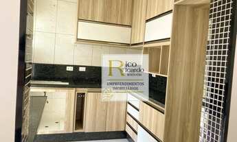 Imagem 4: Apartamento com 3 dormitórios à venda, 81 m² por R$ 390.000 - Vila Camilópolis - Santo And