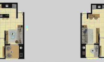 Imagem 7: Apartamento para venda possui 47 metros quadrados com 2 quartos