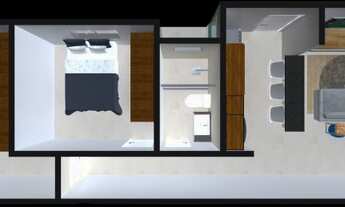 Imagem 7: Apartamento para venda tem 61 metros quadrados com 2 quartos em Roma - Volta Redonda - RJ