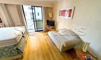 Imagem 7: Flat para locação no bairro de Moema próximo da Av Ibirapuera. Com entrada imediata