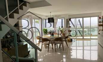 Imagem 3: Excelente cobertura vista mar e lagoa com 304m² de área construída, 3 suítes amplas. Novo