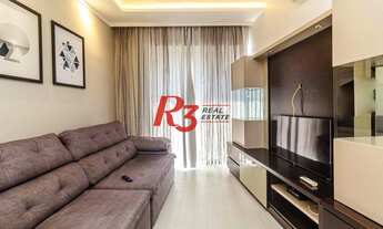 Imagem 4: Studio com 1 dormitório à venda, 51 m² - Pompéia - Santos/SP