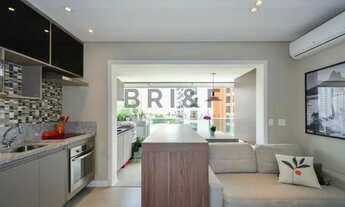 Imagem 2: Apartamento à venda, 38m², 1 dormitório, varanda ampliada, cozinha integrada, 1 vaga. Broo