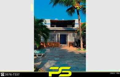 Imagem 3: Diaria ) Casa Com 3 Dormitórios + Dce Para Alugar, 300 M² Por R$ 2.000/dia - Camboinha