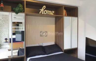 Imagem 3: Flat com 1 dormitório para alugar, 51 m² por R$ 5.300/mês - Chácara Santo Antônio - São Pa