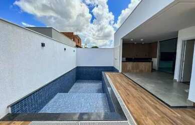Imagem 6: Casa Terrea no Morada dos Passaros 3 Suites 275m² Área Gourmet com churrasqueira e piscin