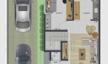 Imagem 5: Condomínio de casas duplex com 03 quartos sendo 02 suítes, com localização privilegiada