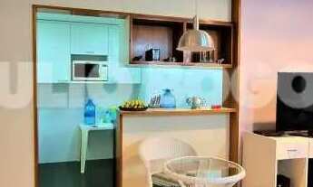 Imagem 6: Apartamento à venda no Leblon de sala e quarto com varanda andar alto e infra