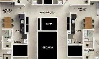 Imagem 2: Apartamento com 3 dormitórios à venda, 71 m² por R$ 549.900,00 - Intermares - Cabedelo/PB